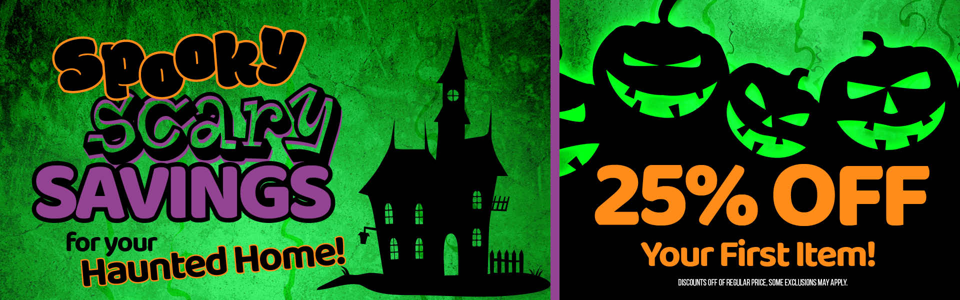 Gates Spooky Scary Savings Desktop Rotator 2025