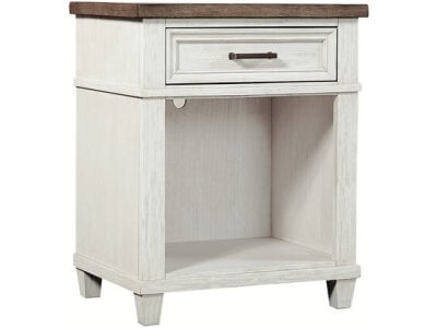 Caraway 1 Drawer Nightstand Adjustable Bases Aspen Home Caraway 1 Drawer Nightstand Adjustable Bases Aspen Home