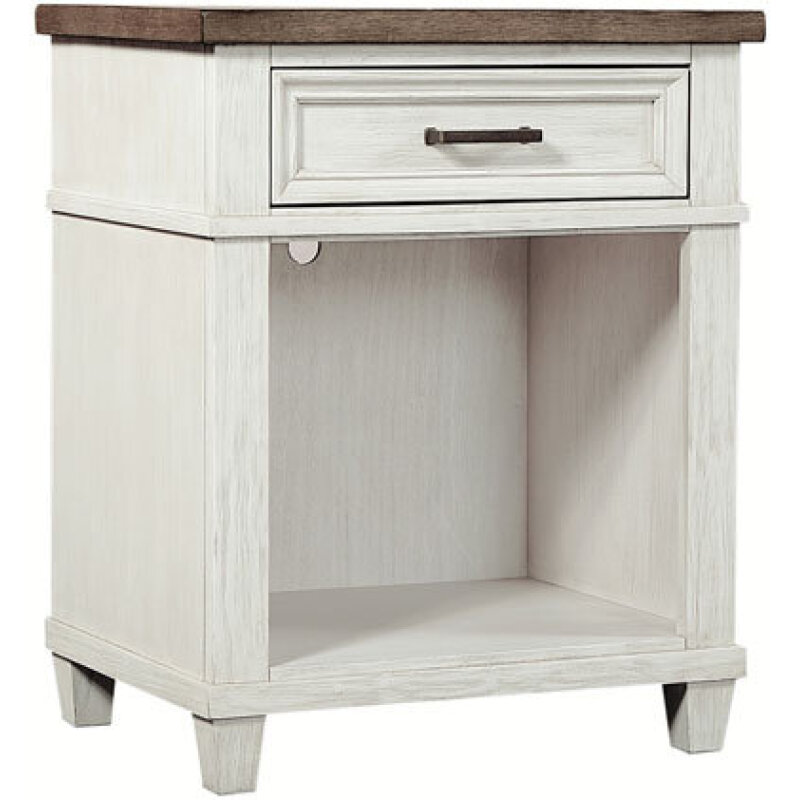 Caraway 1 Drawer Nightstand Adjustable Bases Aspen Home Caraway 1 Drawer Nightstand Adjustable Bases Aspen Home
