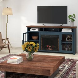 Nantucket 74" Fireplace Console - Image 2