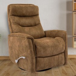 Gemini Autumn Manual Swivel Glider Recliner