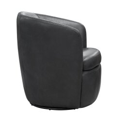 Barolo Vintage Slate Swivel Club Chair Chairs Parker House