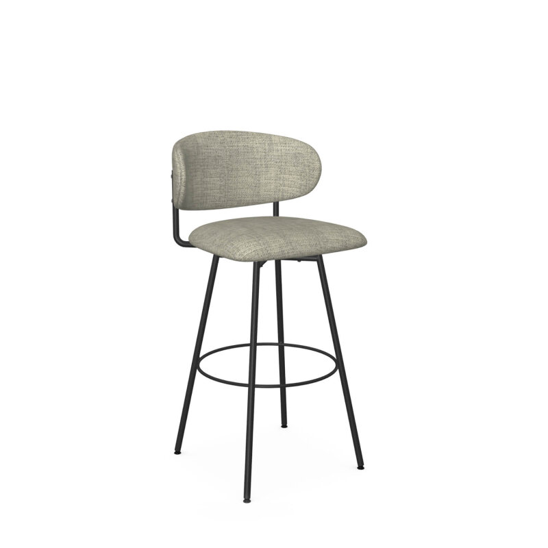 Wyatt Swivel Stool Bar Height 24″ and 30″ Adjustable Bases Amisco