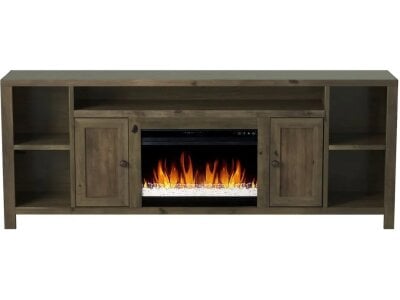 Joshua Creek 84″ Super Fireplace Entertainment Stands Legends Furniture
