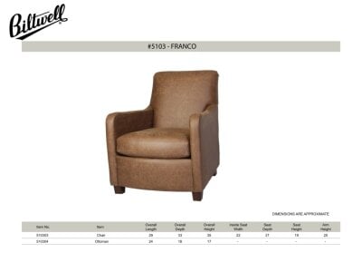 Franco Chair Chairs Biltwell