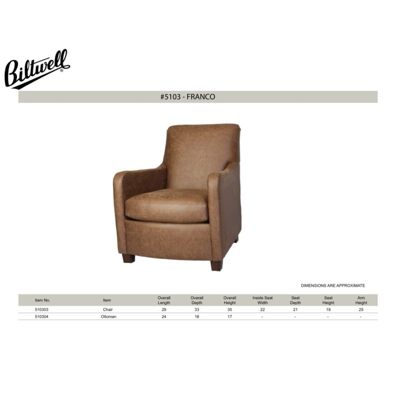 Franco Chair Chairs Biltwell 2 Franco Chair Chairs Biltwell