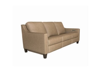Finley Leather Power Inclining Sofa Sofas Customizable