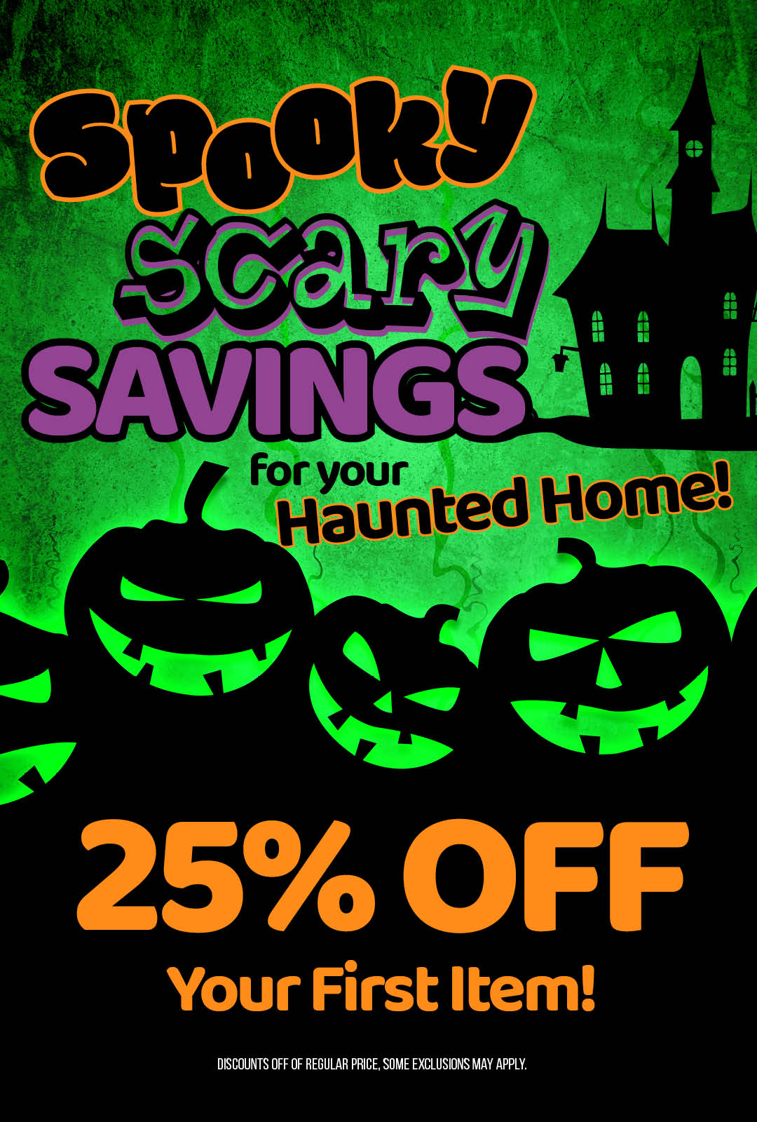 Gates Spooky Scary Savings Mobile Rotator 2025