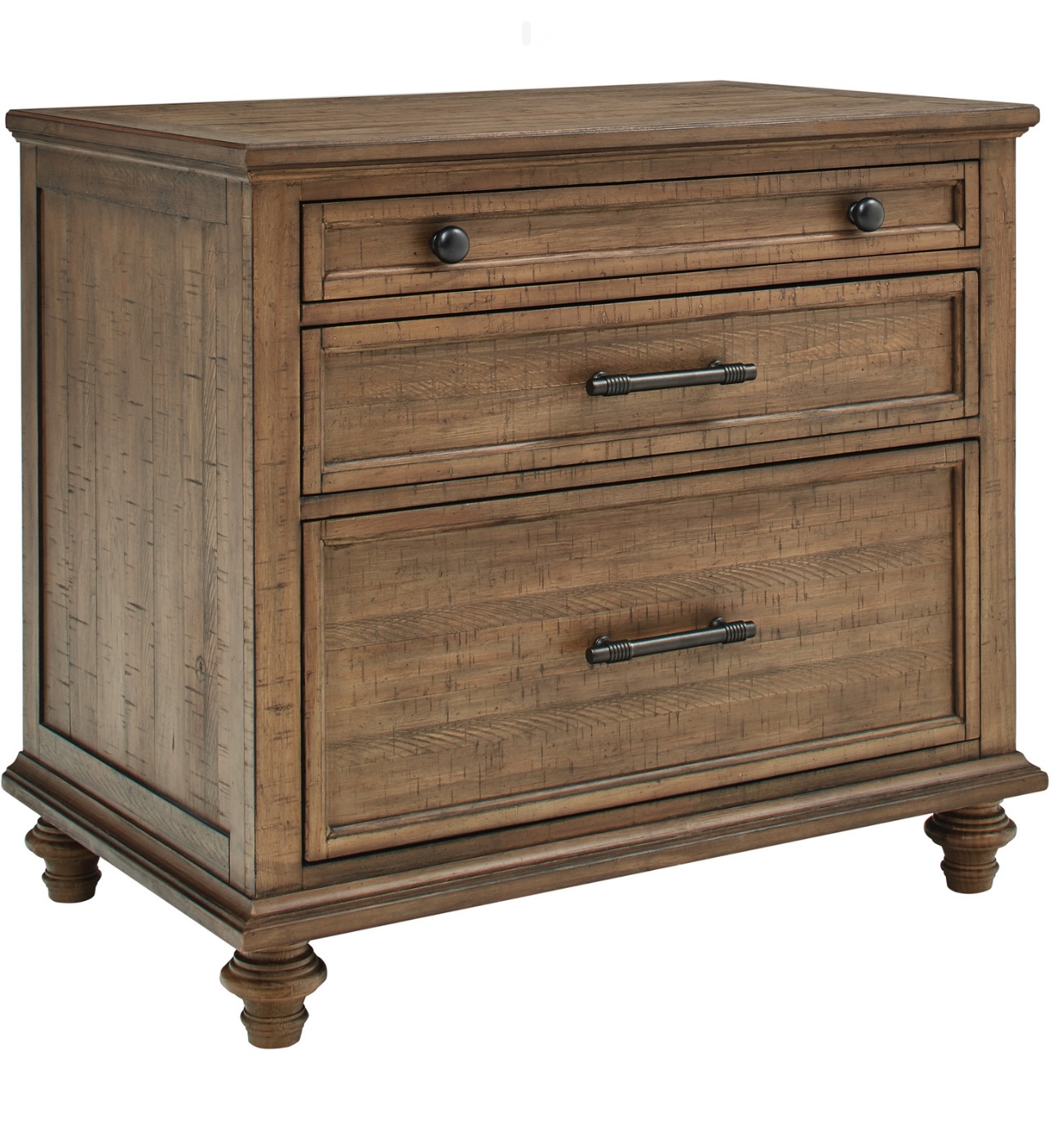 File Storage/Brown Honey Finish