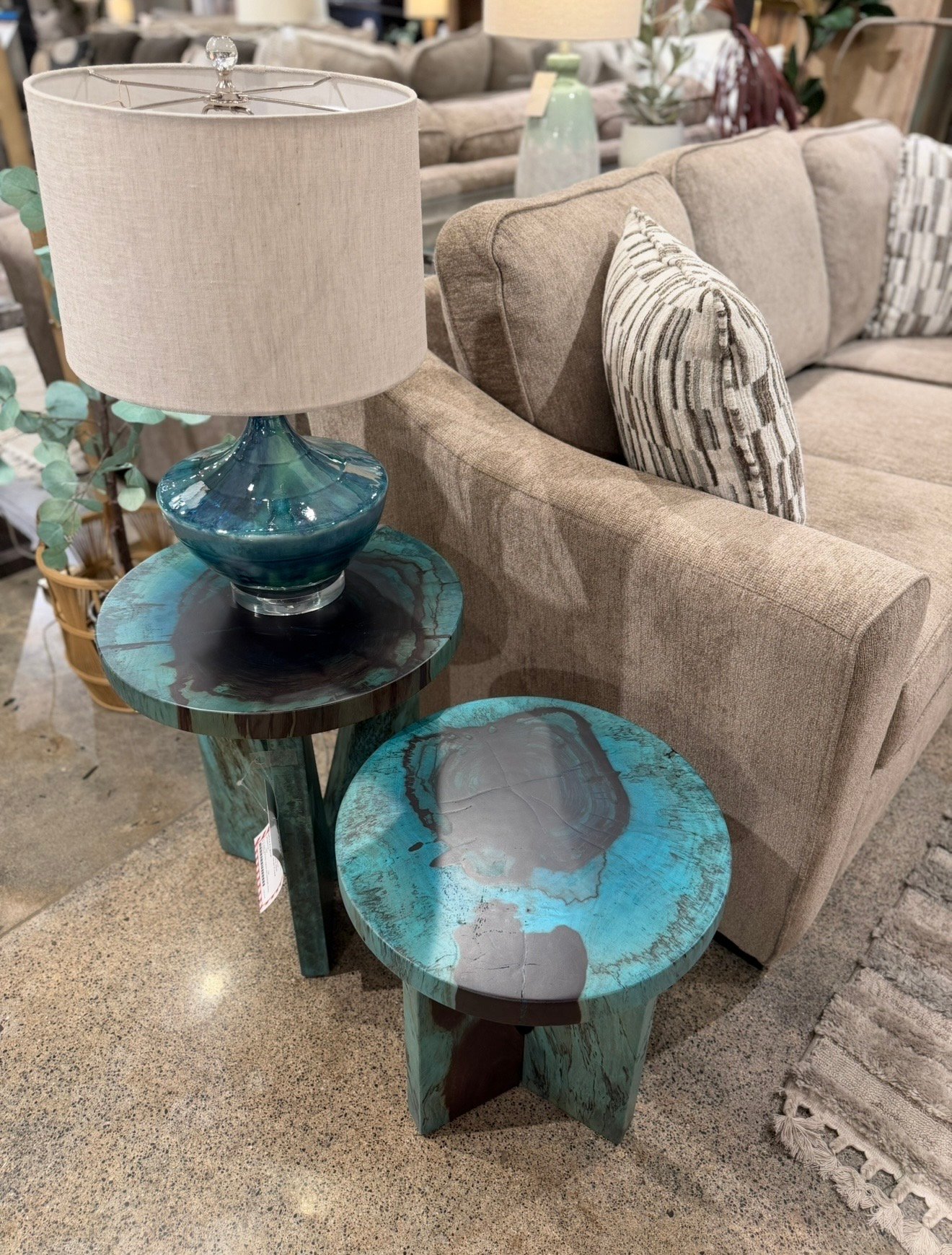 Teal Tables