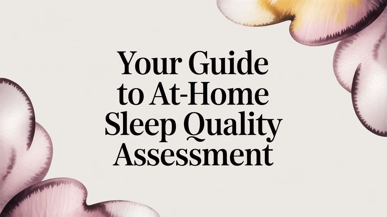 Sleep Quality Assessment Guide Title