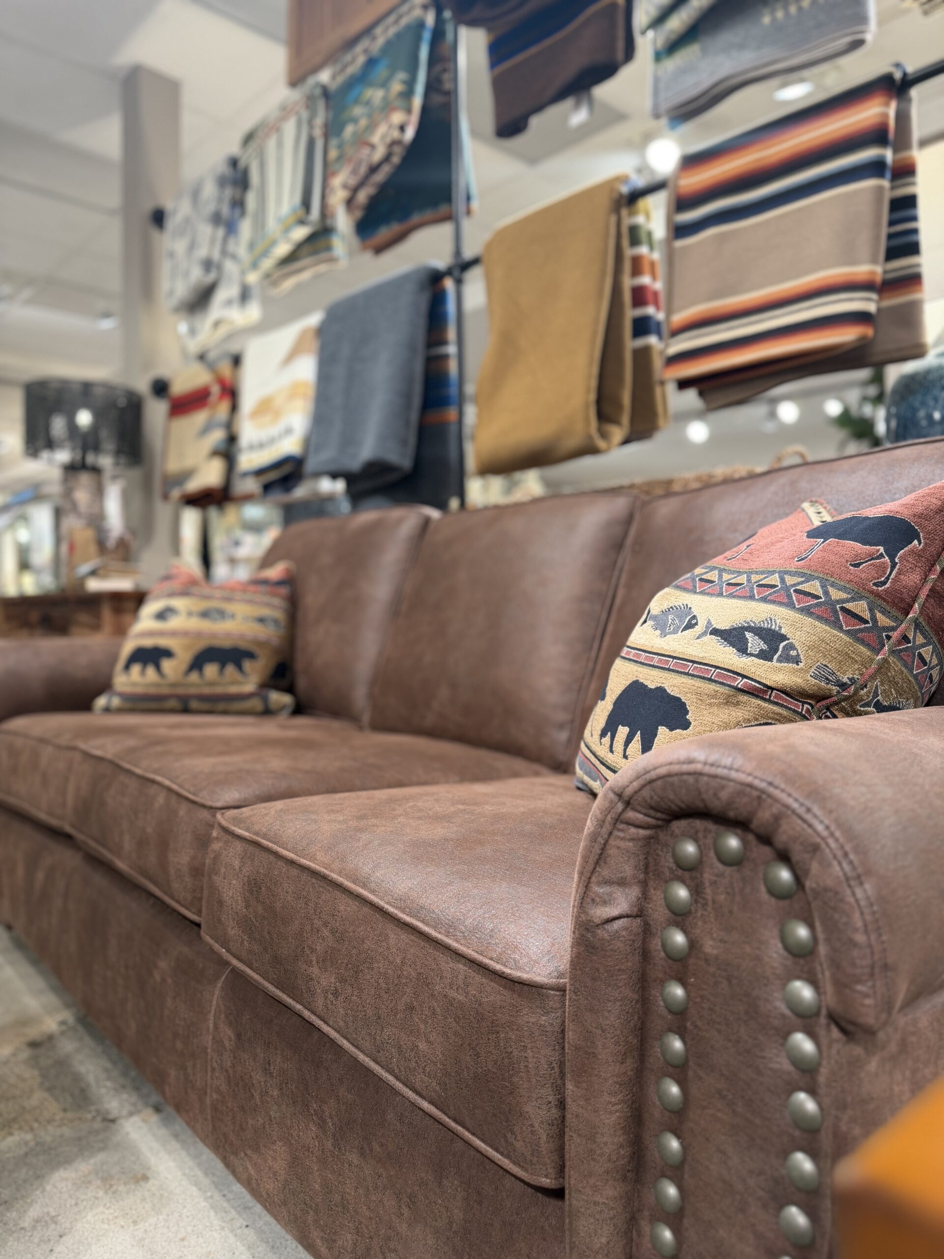 Sofa in Deschutes Whiskey