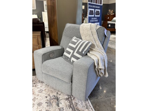 Recliner in Pewter