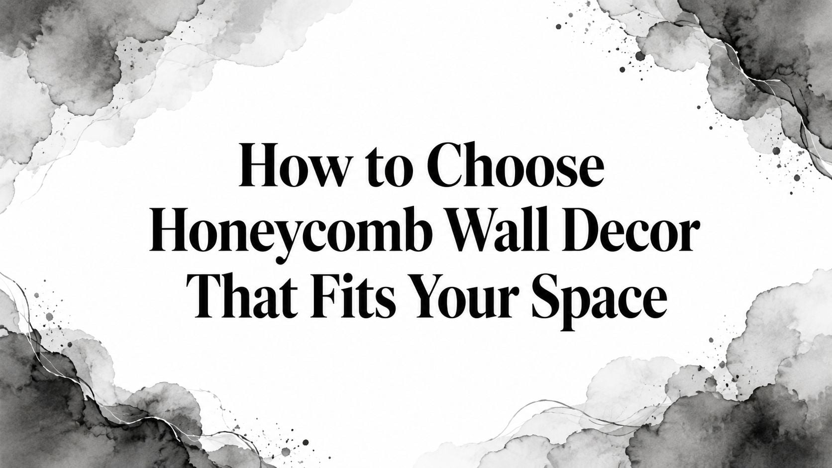 Honeycomb Wall Decor Wall Art