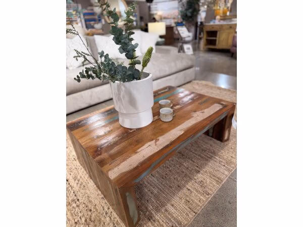 Dovetail Coffee Table in Reclaimed Wood