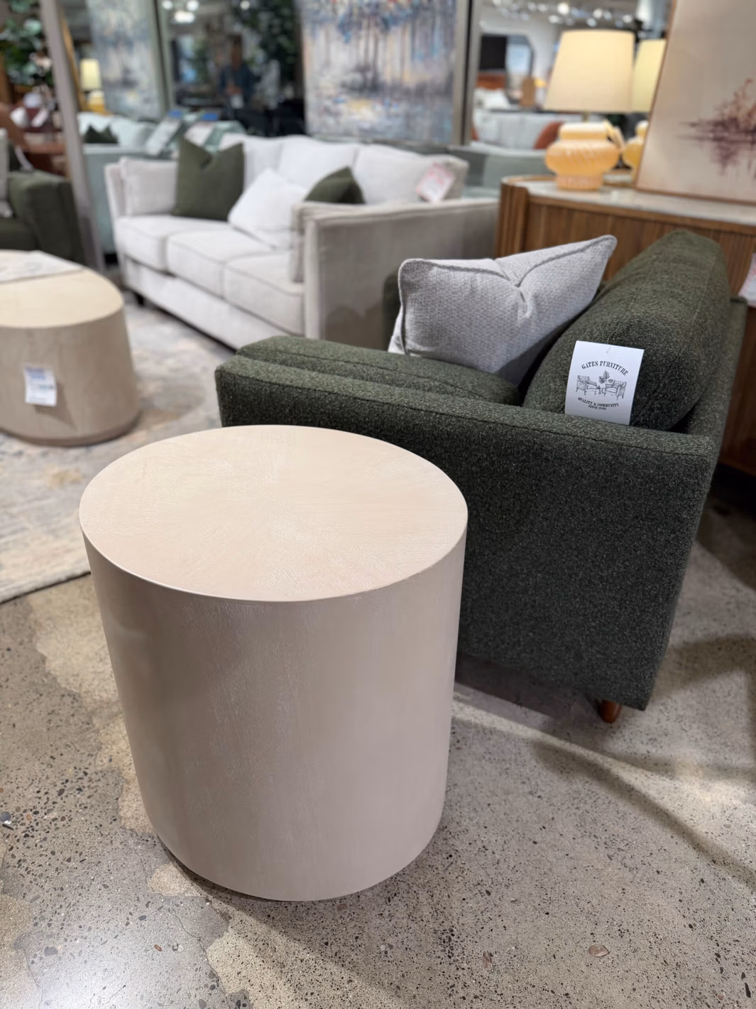 IMG_8771 End Table in Beige - Image 1
