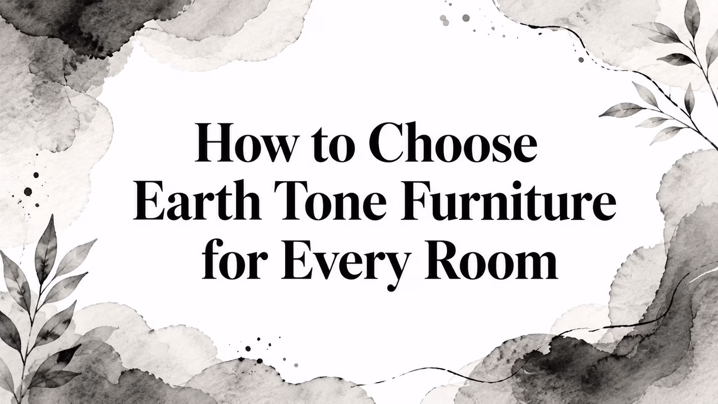 Earth Tone Furniture Graphic Design