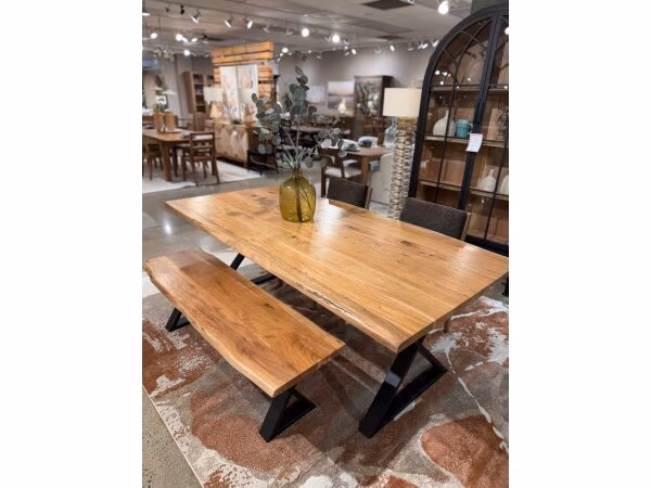 Dining Table 82” Manzanita Natural Edge