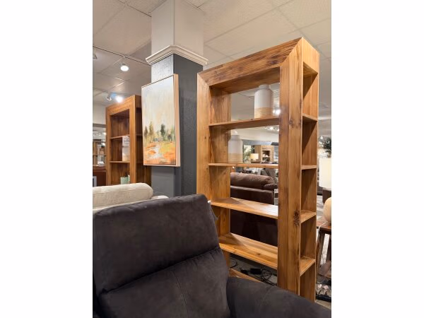 84” Heirloom Natural Bookcase