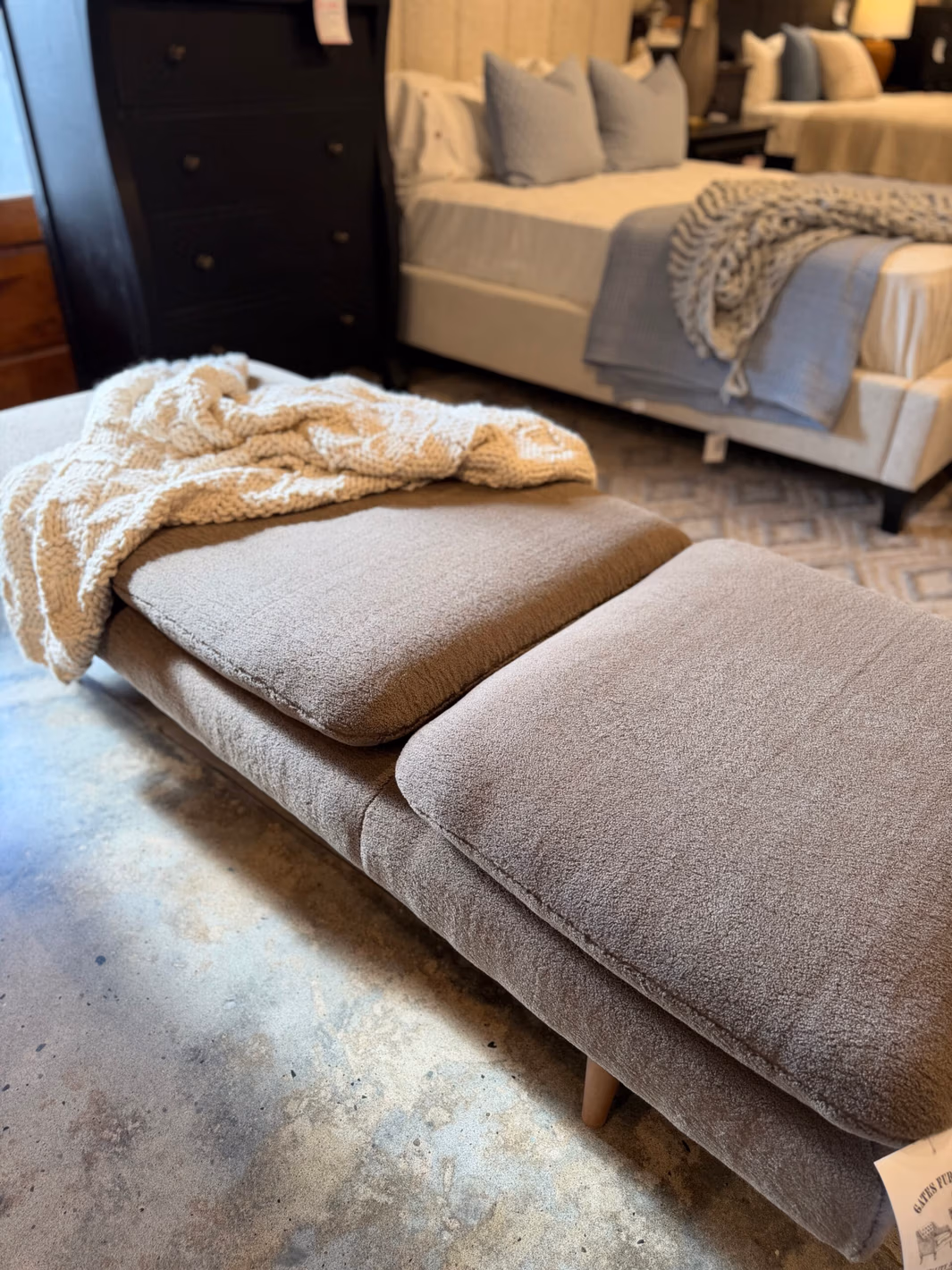 IMG_9016 Upholstered Daybed Micro Fleece - Image 1