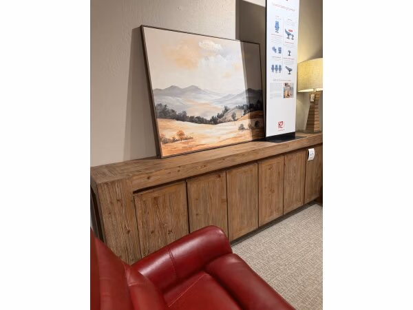 108” Old Wood Console