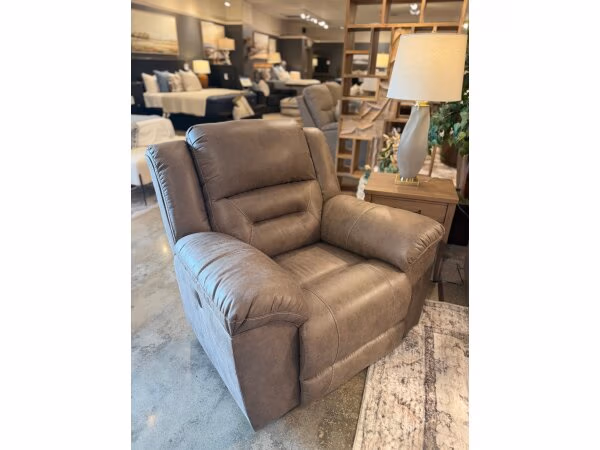 Power Recliner in Stoneland
