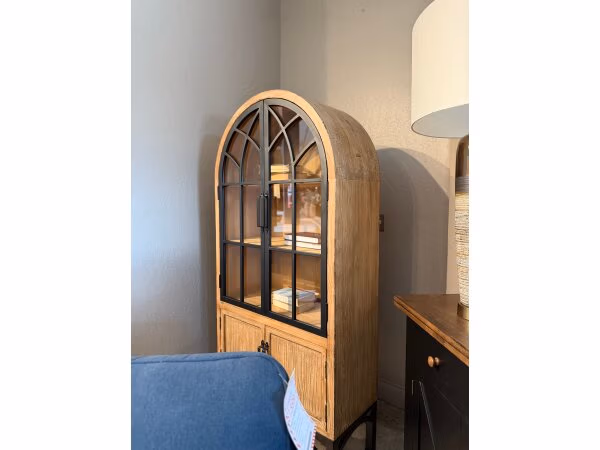 Door Cabinet Antique Natural