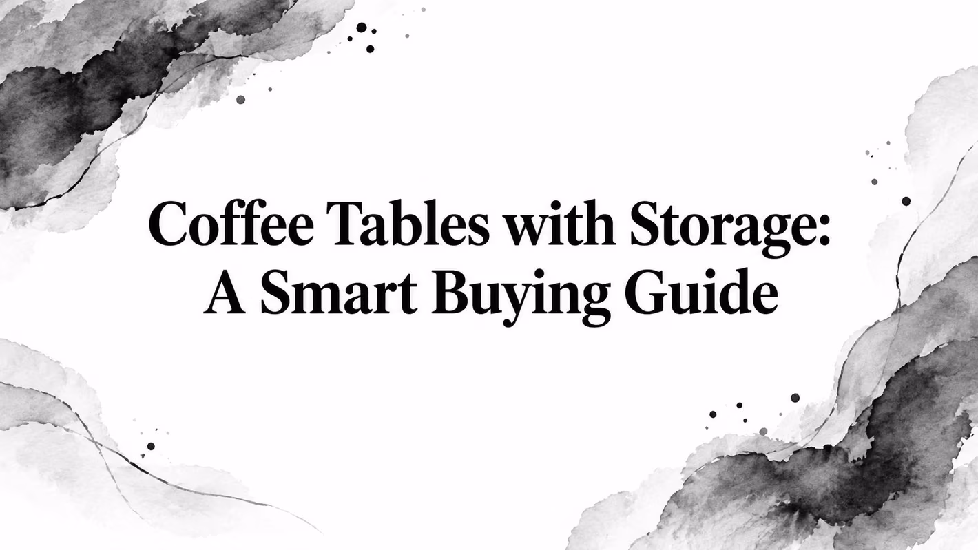 Coffee Tables With Storage Buying Guide
