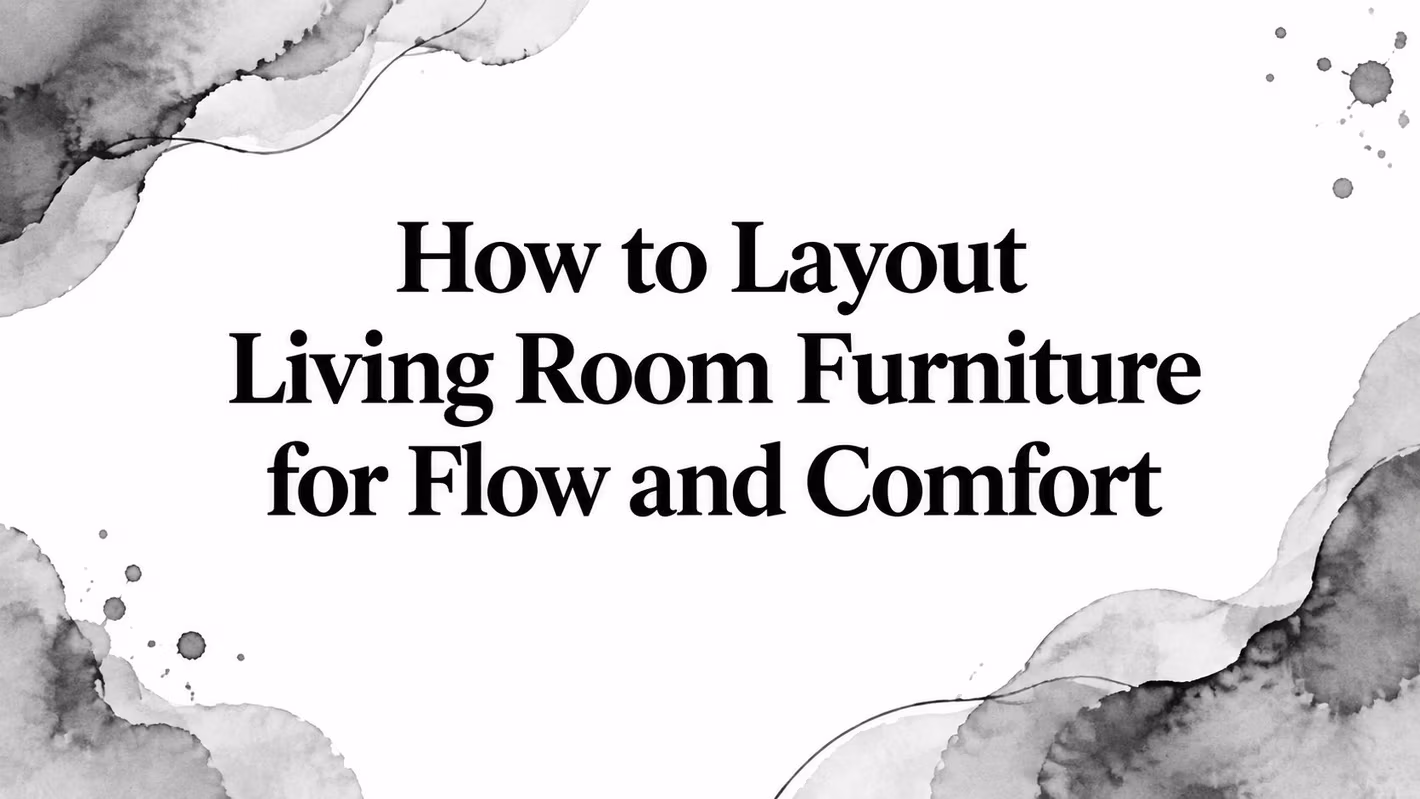 How To Layout Living Room Furniture Furniture Layout