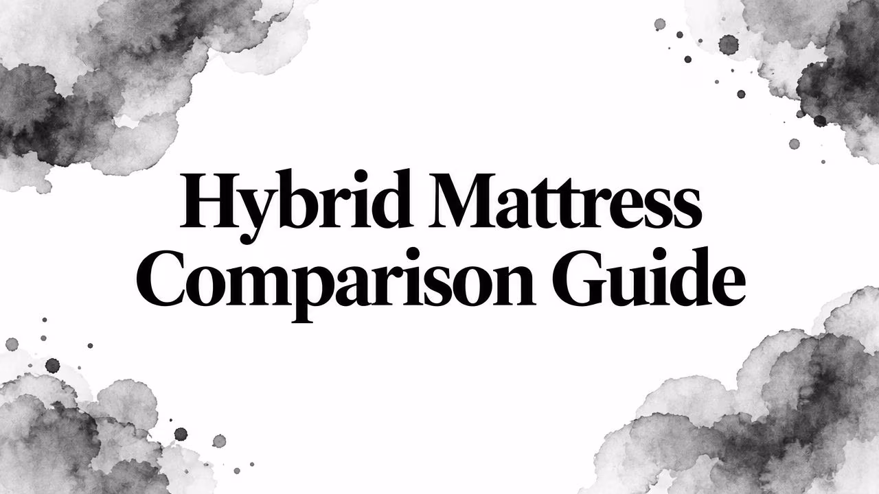 Hybrid Mattress Comparison Title Graphic