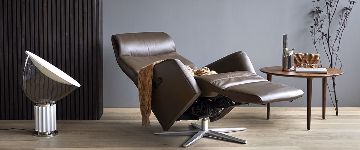Stressless Scott Pal Chestnut Sirius Matt Black 1