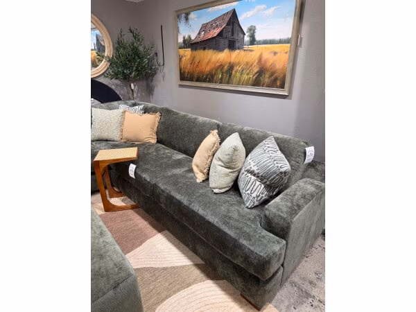 Sectional in Olive