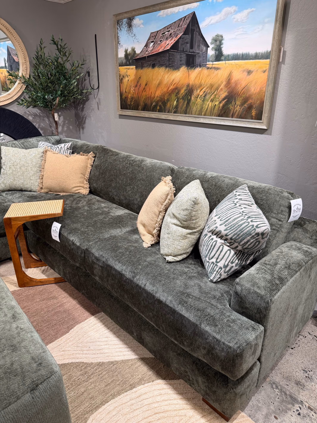 IMG_0933 Sectional in Olive - Image 1