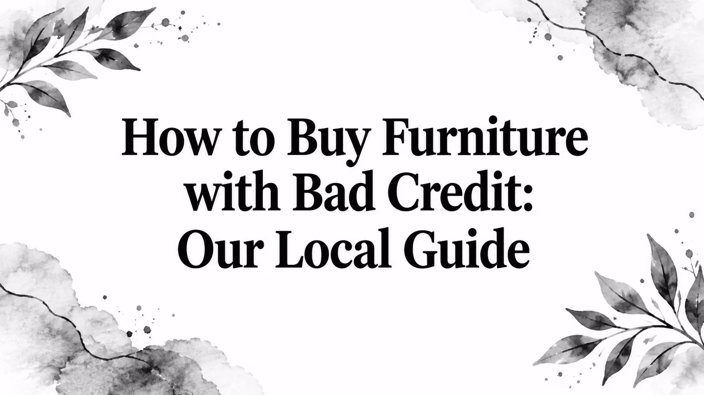How To Buy Furniture With Bad Credit Furniture Guide